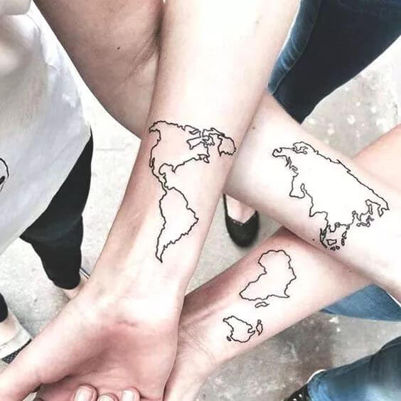 travel tattoo