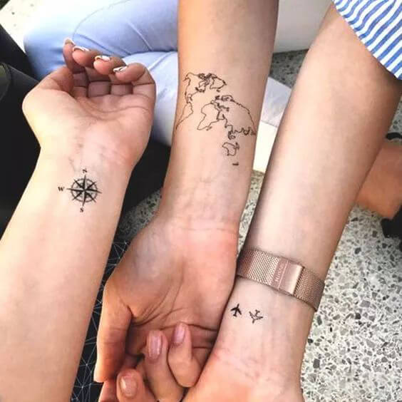24 friendship-filled matching tattoos for BFFs | CafeMom.com