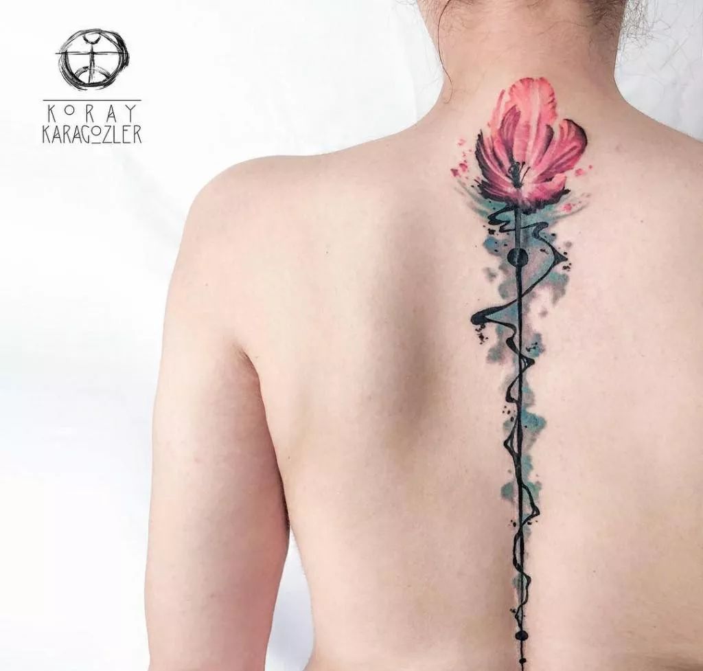 watercolor tattoo