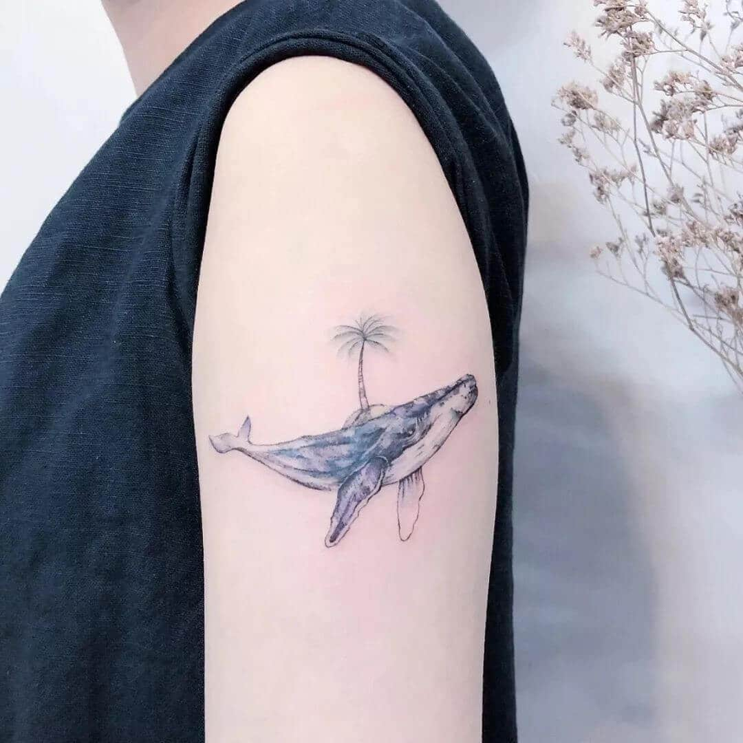 whale tattoo