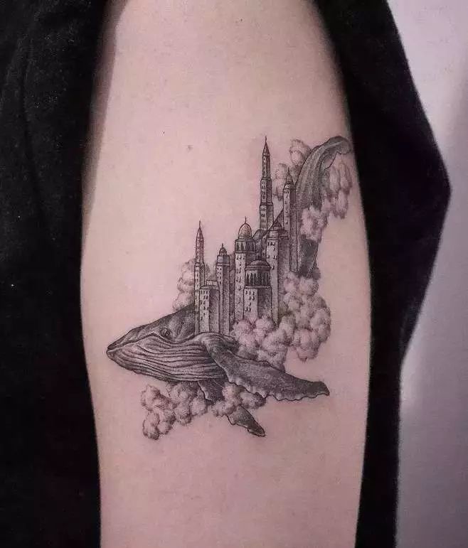 whale tattoo