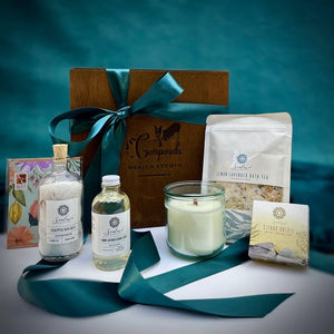 Lemon & Eucalyptus | A Curated Spa Gift Box - Campanula Design Studio