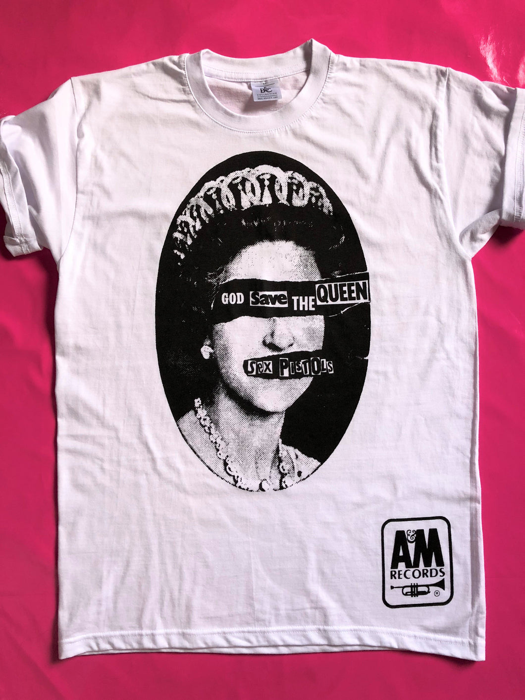 Sex Pistols God Save The Queen T Shirt A M Records Version Punkrockdisco