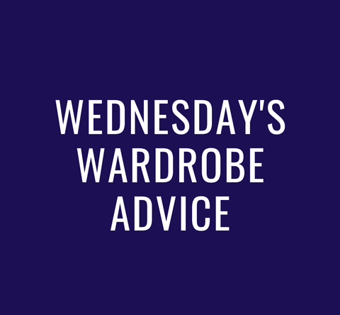 Wednesday's Wardrobe Advice from Shane Burke for the StylishGuide at StylishGuy Menswear Dublin