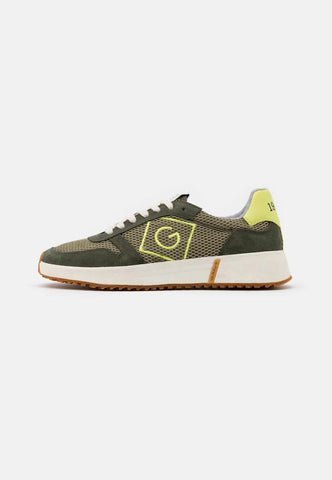 GANT Rawson Green Leather Retro Inspired Trainers available at StylishGuy Menswear Dublin