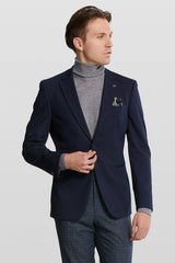 A great navy blazer to wear on a date night from StylishGuy Menswear Dublin