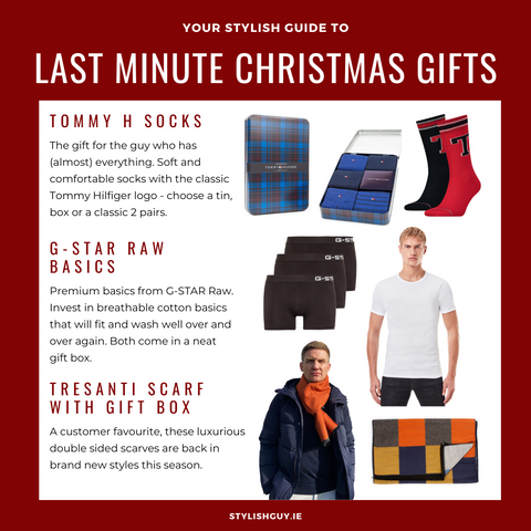 Last Minute Christmas Presents for Men at StylishGuy Menswear
