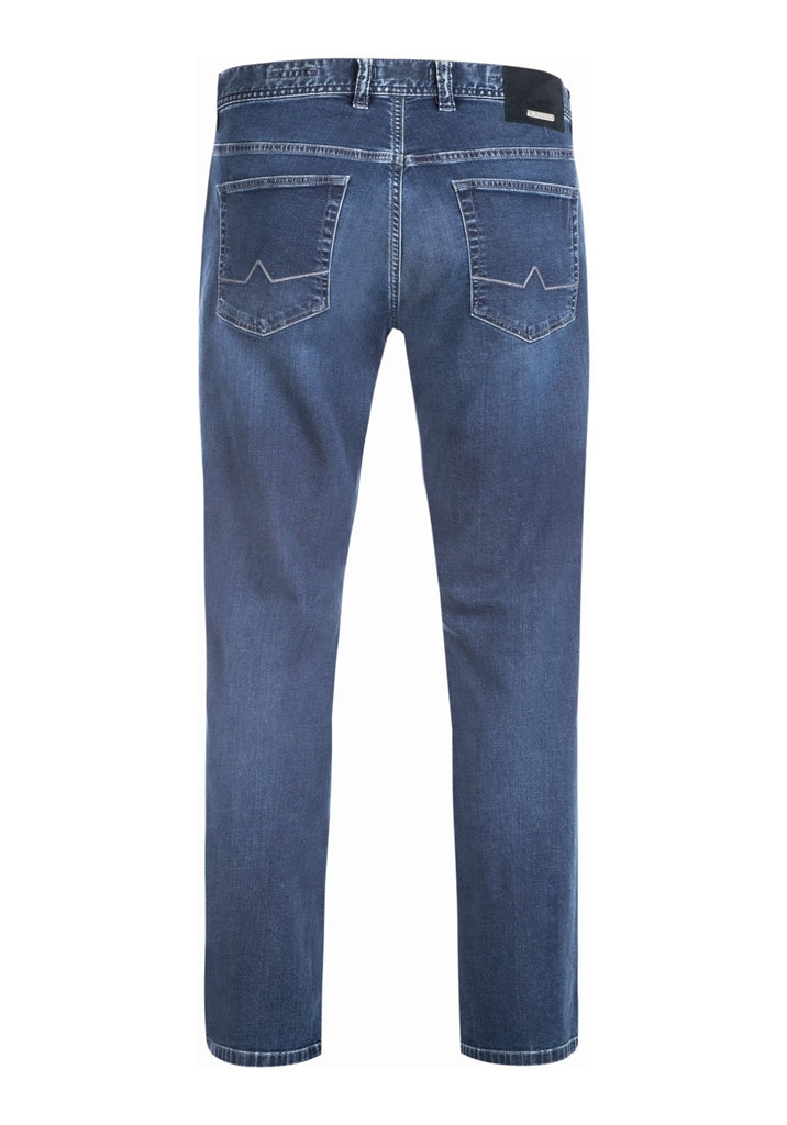 Alberto Business Straight Leg Blue | StylishGuy Menswear