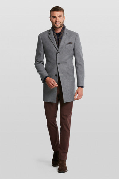 Gils Grey Coat | StylishGuy Menswear