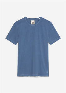 Men’s Organic Cotton Short-Sleeve Blue T-Shirt from Marc O’Polo at StylishGuy Menswear Dublin