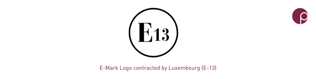 E-13 E-Mark certified logo