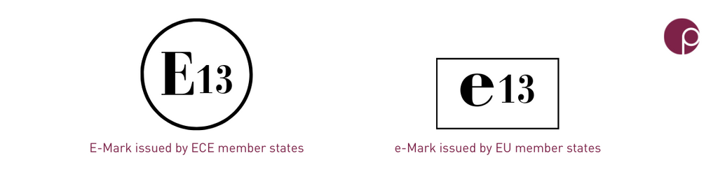 Difference between E-Mark and e-Mark