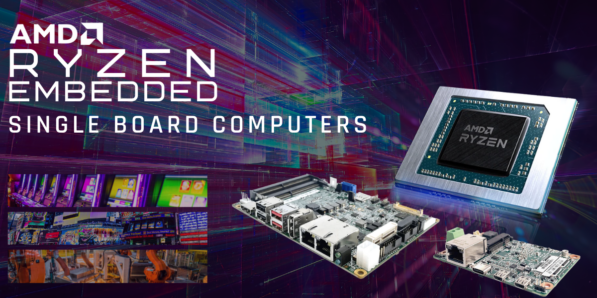 AMD Ryzen Embedded Single Board Computer (SBC) Press Release Banner