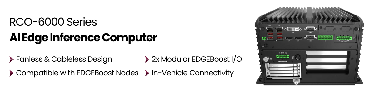RCO-6000-CML AI Edge Inference Computer with EDGEBoost Node Banner