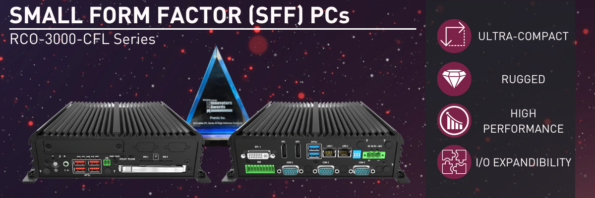 Premio Product Showcase RCO-3000-CFL Small Form Factor SFF PC Computer