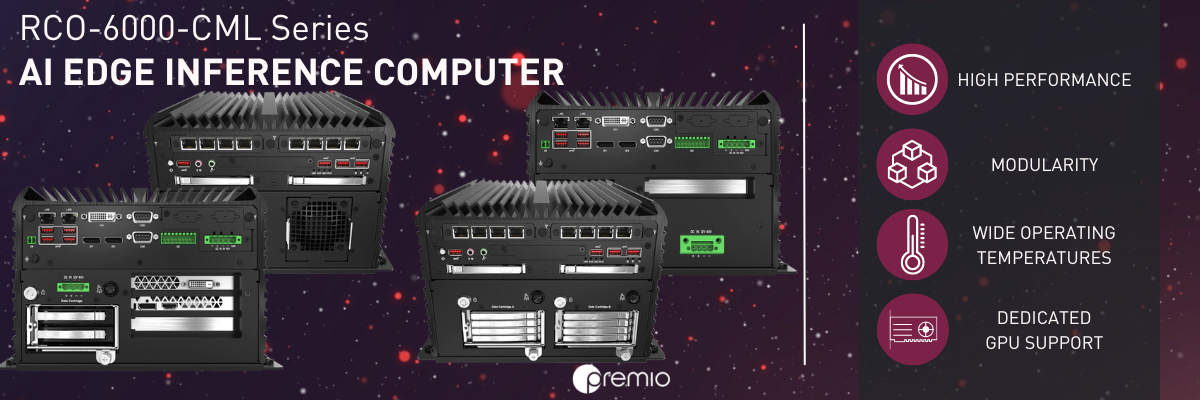 Premio Product Showcase RCO-6000-CML AI Edge Inference Computer with EDGEBoost Nodes