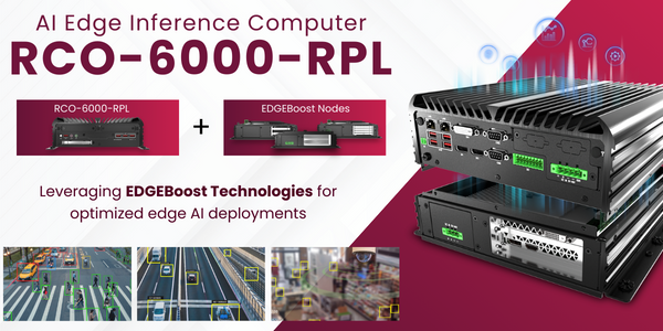 RCO-6000-RPL AI Edge Inference Computer with 13th Gen Intel Core