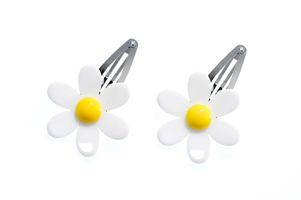 daisy flower hair clip