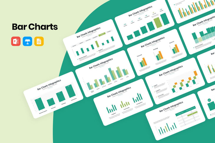 Bar Charts Infographics Powerpoint Template Slidequest 2103