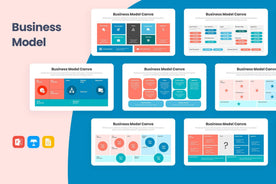 Business Model Canva Infographics - Slidequest