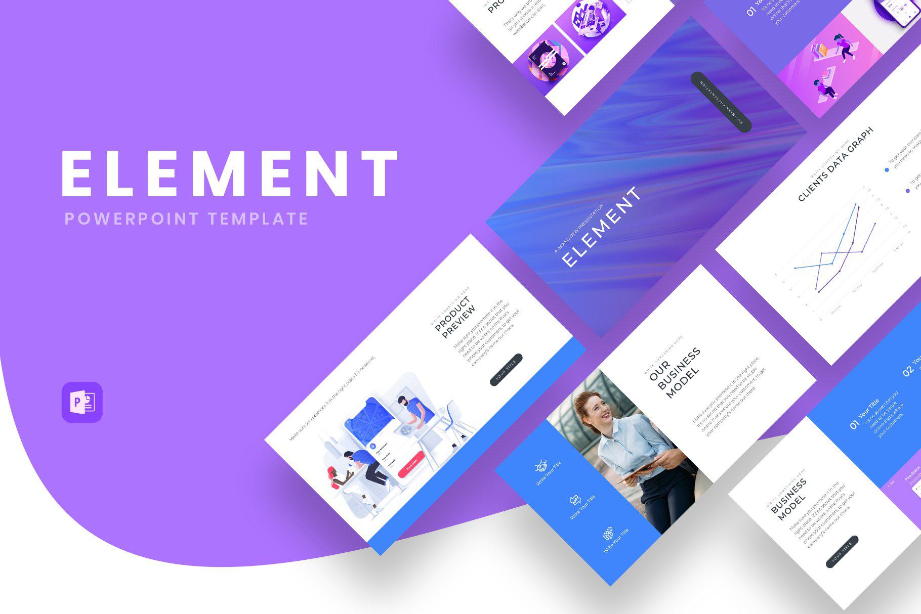Element Business PowerPoint Template – Slidequest