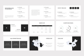 Boneti Minimalist PowerPoint Template – Slidequest