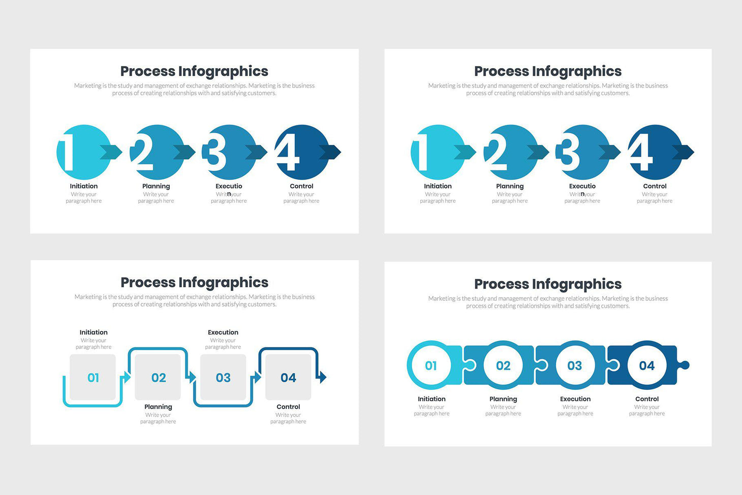 process infographic