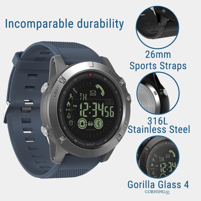 Exclusive Tactical Smartwatch V4 - for iOS Android Both