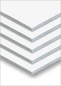 Normal foamboard 5mm 35x50 white 