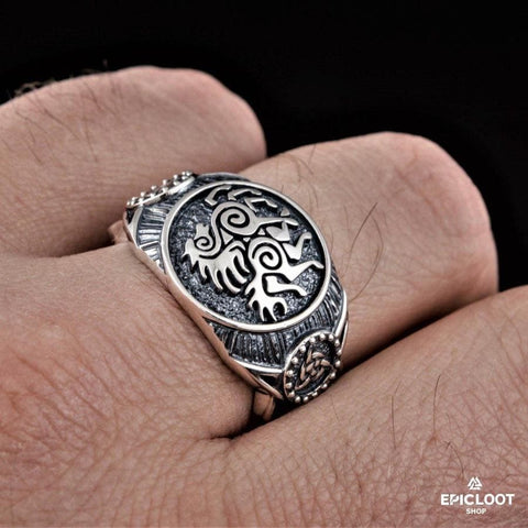 Sleipnir Symbol Ring