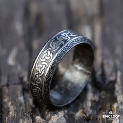 Odins Horn Viking Ring