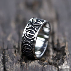 Tiwaz Rune Nordic Ring