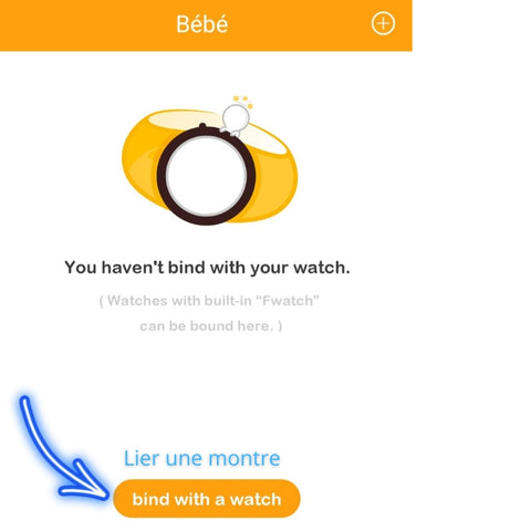 bind the watch lier la montre