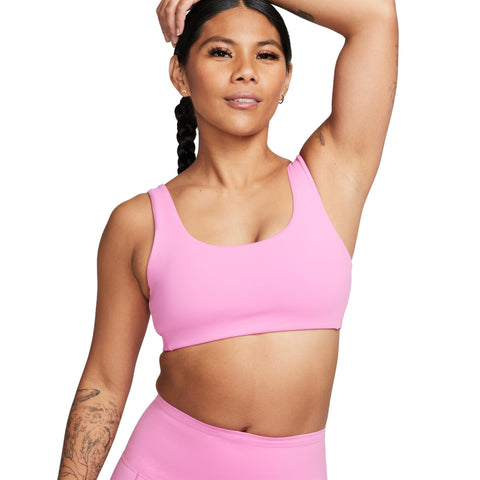 Nebbia Medium Impact Cross Back Sports Bra Pink XS Fitness
