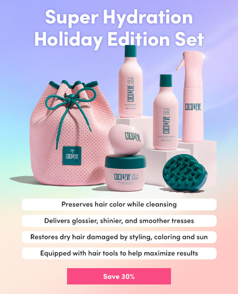 Image of Coco & EveSuper Hydration Holiday Set. Shop now
