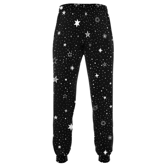 Galaxy Hoodie Jogger Sweatsuit Set, Stars Universe Hooded