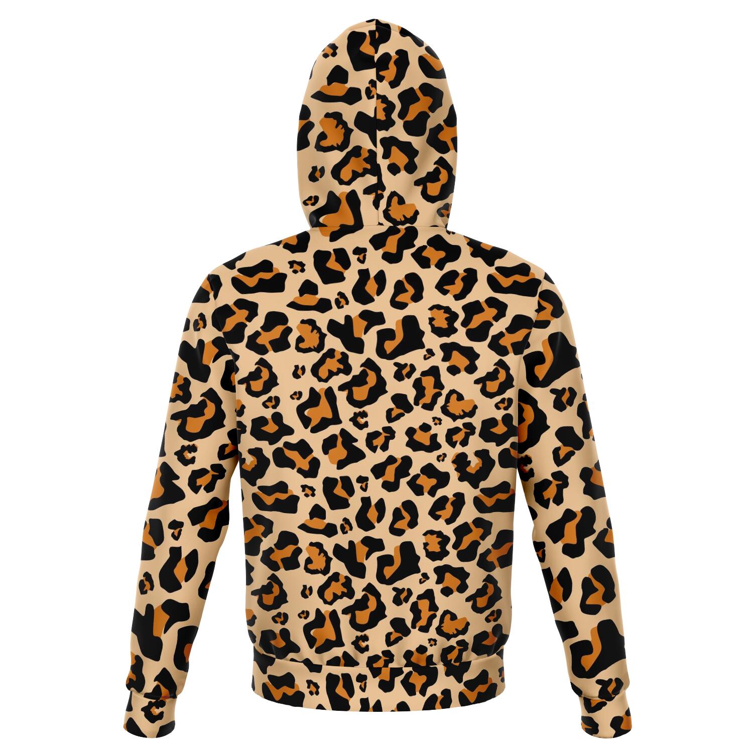 Leopard Hoodie, Animal Print Cheetah Big Cat Pullover Fleece Hoodie Sw ...