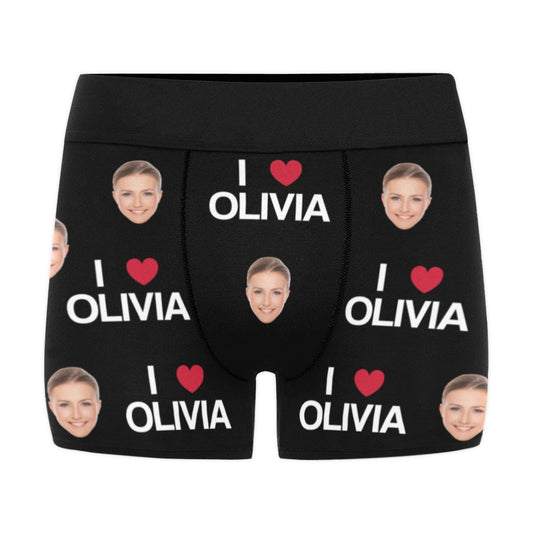 InterestPrint Personalized Funny Face Boxers Briefs for Men India