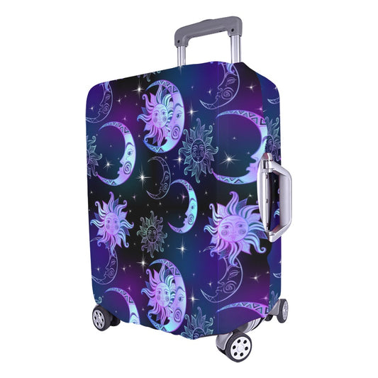Personalized Luggage Cover, Custom Name Text Monogram Aesthetic Print –  Starcove Fashion