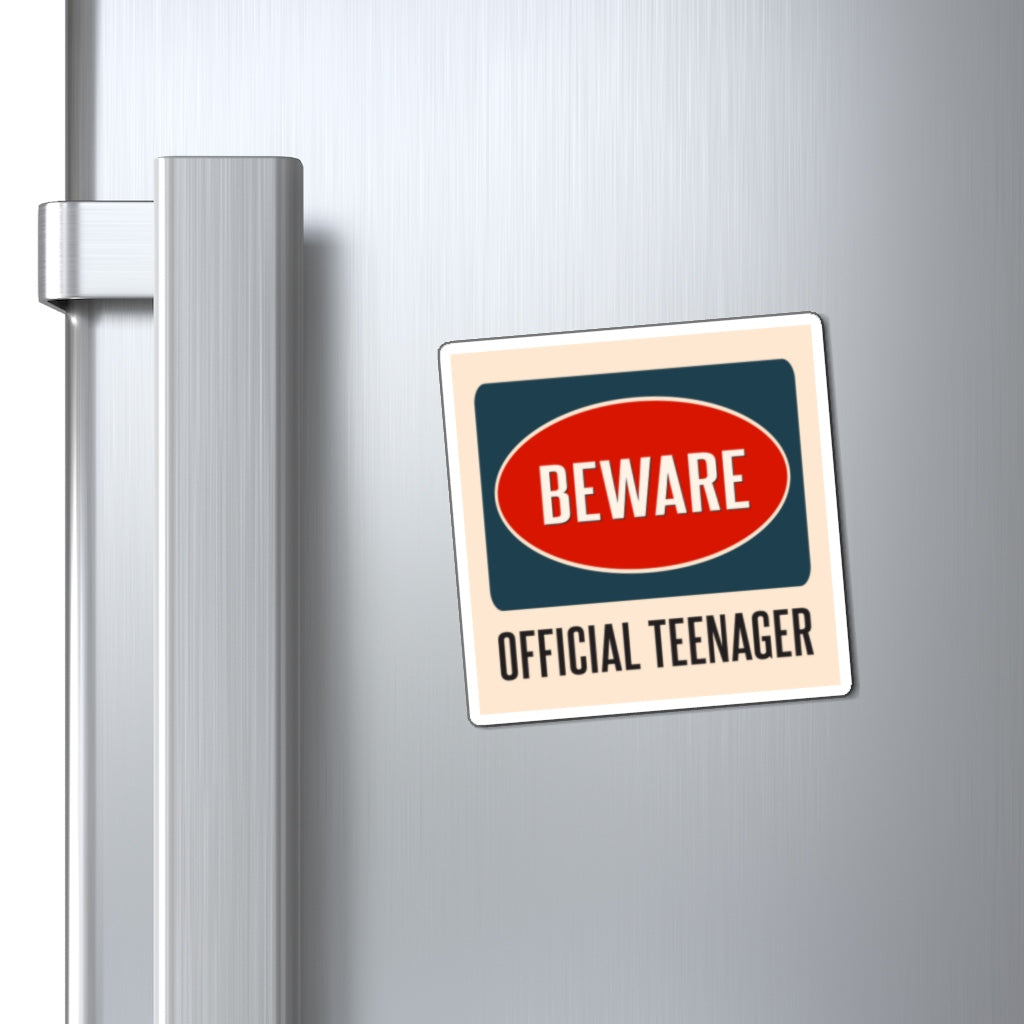 Beware Official Teenager Caution Teenage Boys