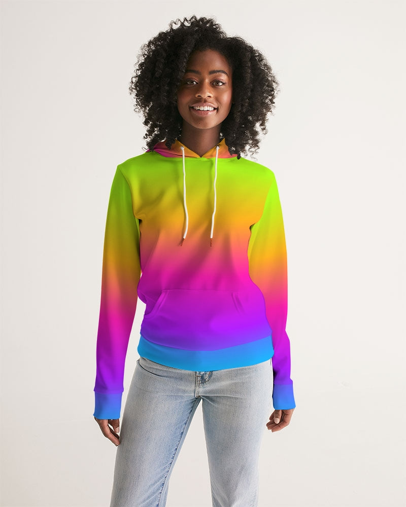 Womens rainbow shop hoodie