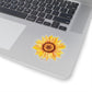 Sunflower Decal, Yellow Flower Art wall decor Vsco stickers Laptop Vinyl Cute Waterproof for Waterbottle Tumbler Car Bumper Aesthetic Label - Starcove Design