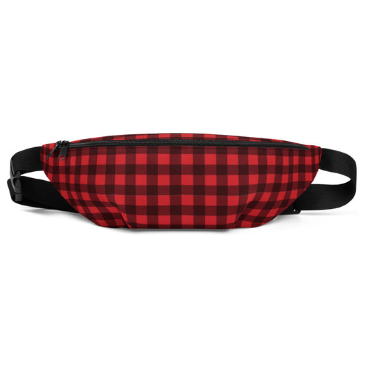 Glamfox - Brown Checker Bum Bag Fanny Pack