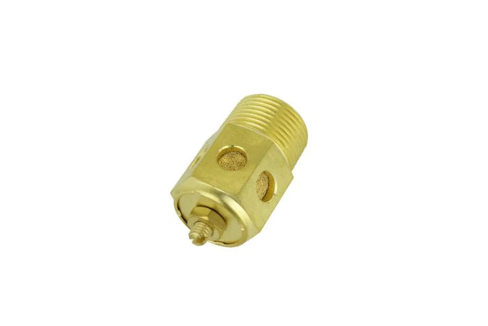 Milton 1087-12 Speed Control Exhaust Muffler, 3/4” MNPT - 40 Micron Sintered Bronze Silencer/Diffuse Air & Noise Reducer - Image 3