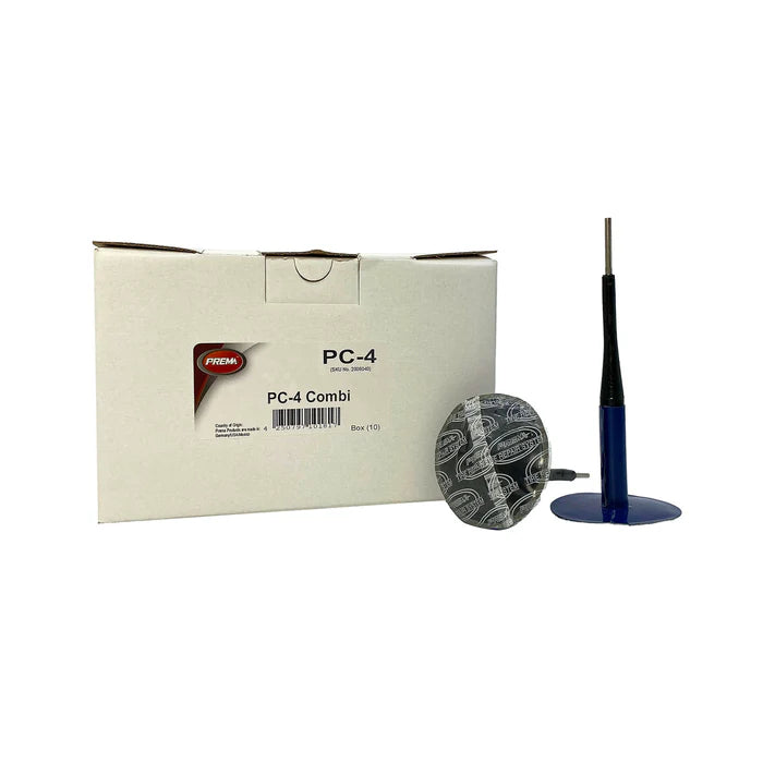 MT-RSR Prema PC-4 Combi-Unit, Universal, Lead Wire, 3/8" Injury, 2.1/2" RD Patch (10 bx) PRE-PC-4