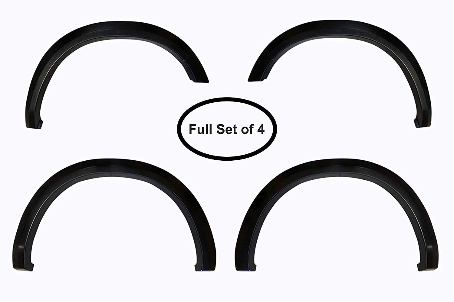 2009-2021 Dodge Ram 1500 Classic Body Factory Style “OEM” Fender Flares | Black Paintable