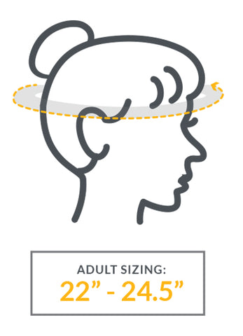 ADULT HEAD SIZE Graphic -  22" - 24.5"