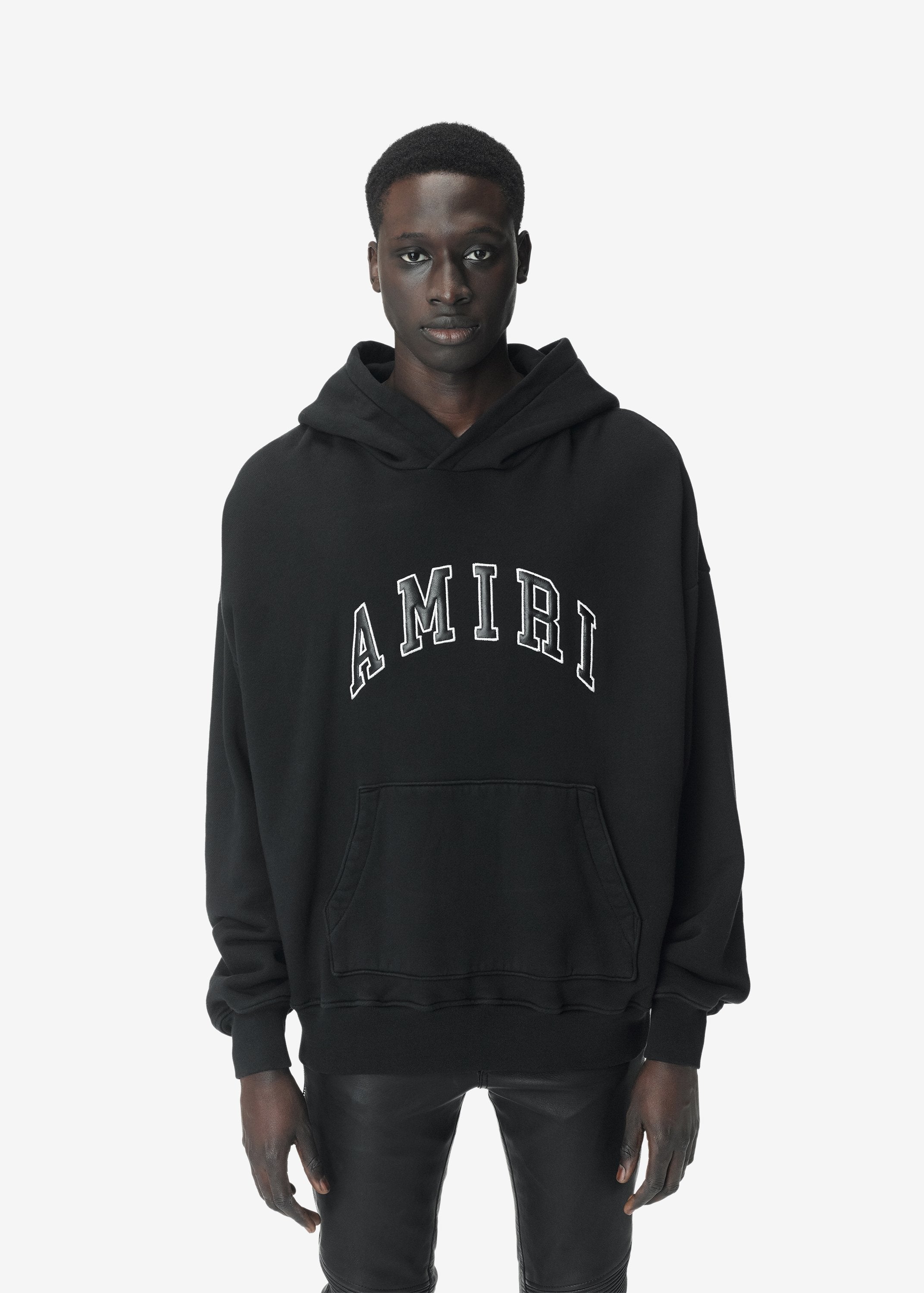 amiri black hoodie