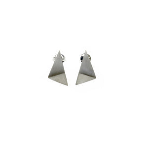 Folded triangle drop studs - Tinsel Gallery