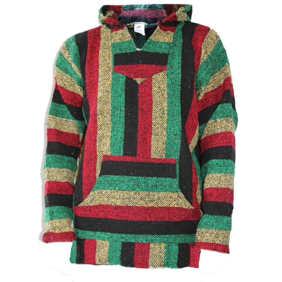 baja rasta hoodie